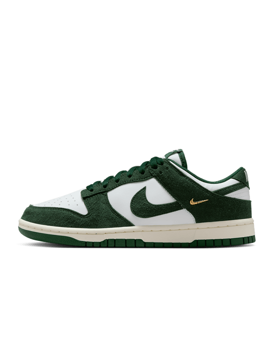 DUNK LOW - Trainers - summit white/gorge green/sail/metallic gold-coloured